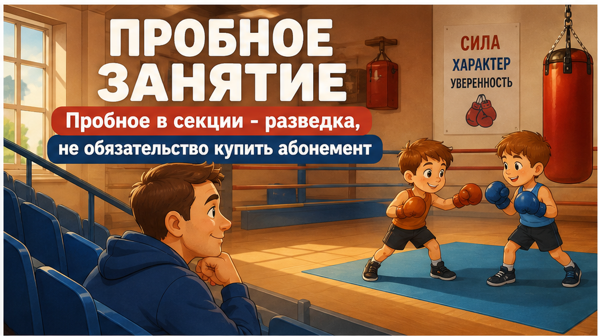 Пробное занятие в секции: чек-лист для родителей