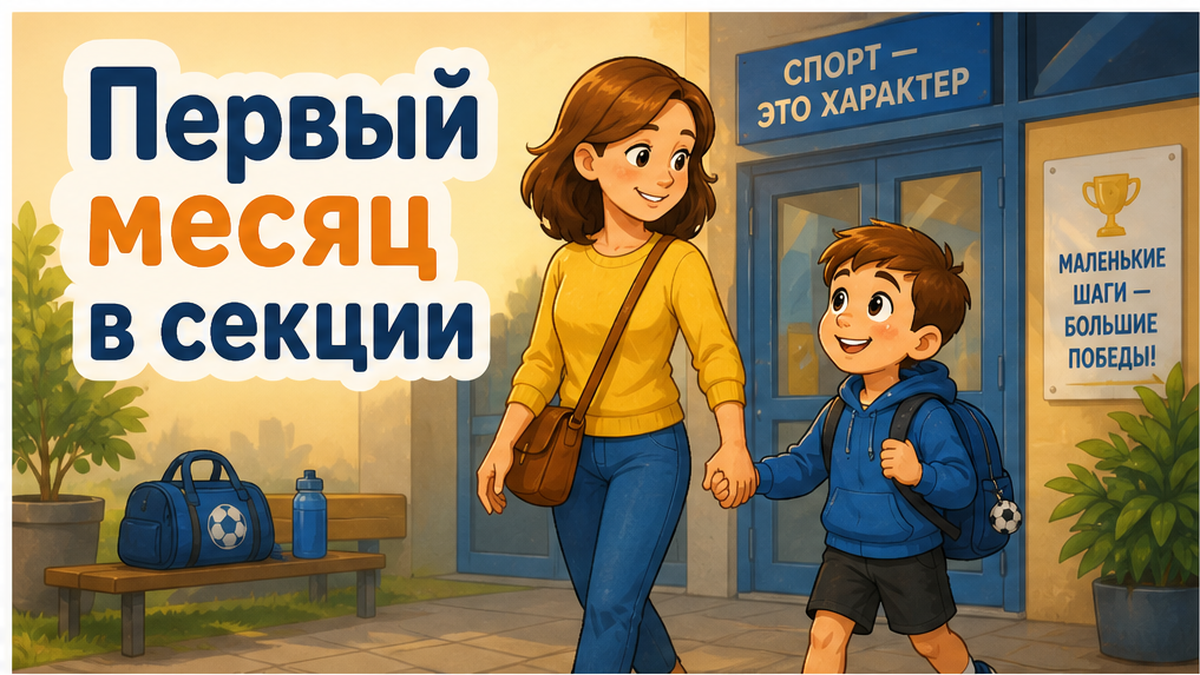 Первый месяц в новой секции: адаптация без слёз и отказов