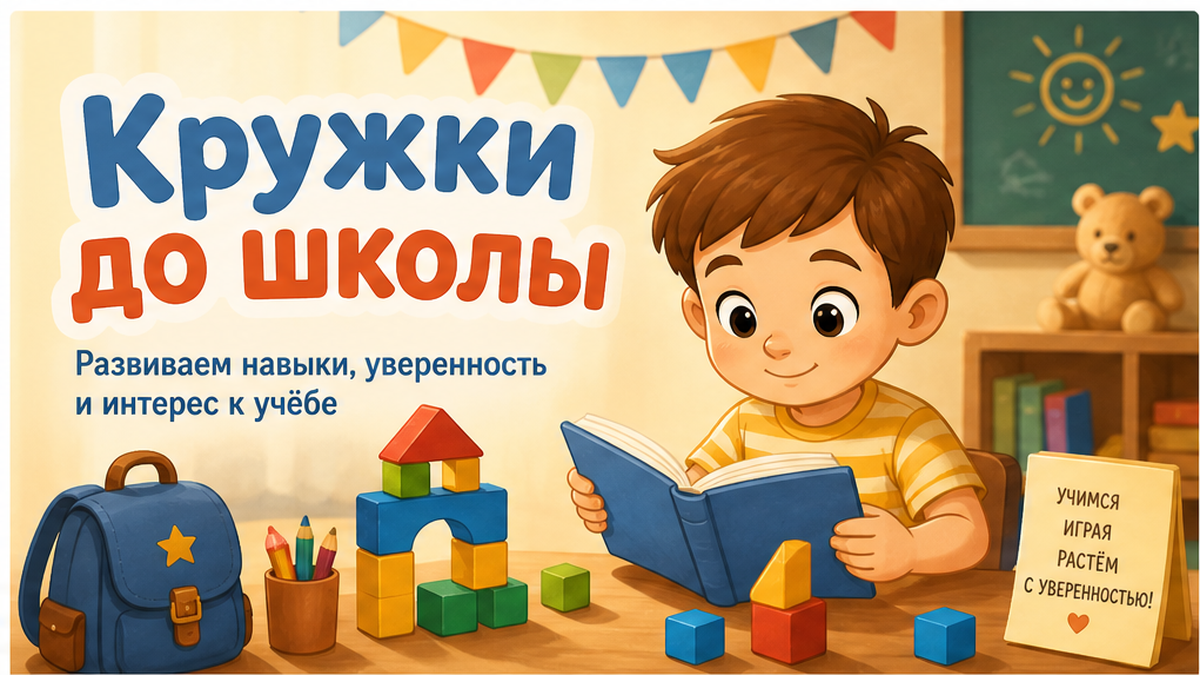 Как выбрать кружки для подготовки к школе до 1 сентября без гонки