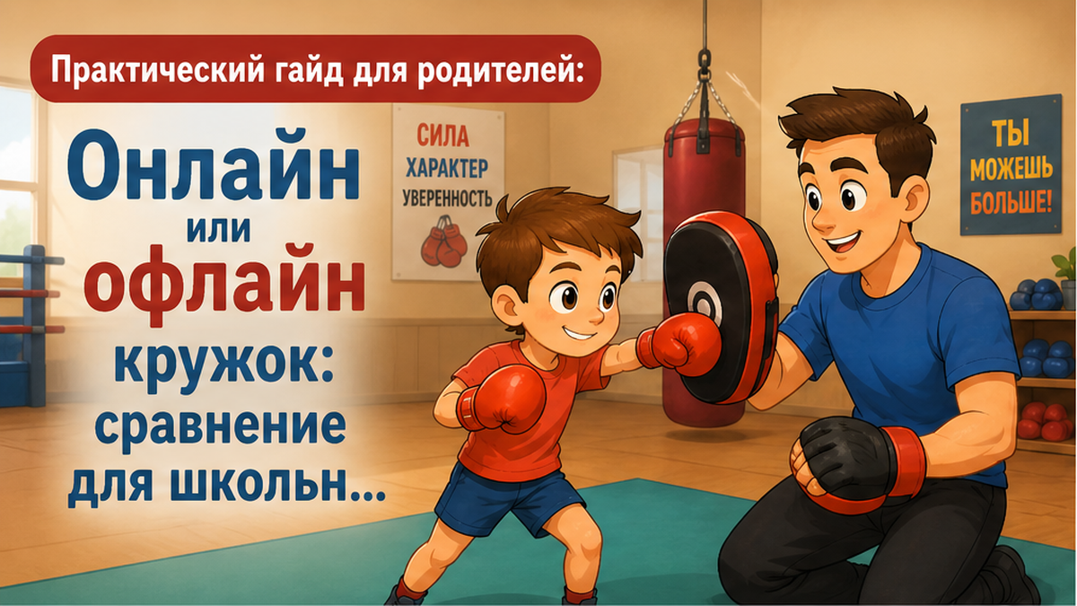 Сравнение онлайн и офлайн кружков для детей: когда Zoom, когда зал