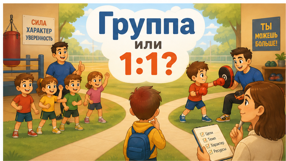 Как выбрать: группа или индивидуально для ребёнка