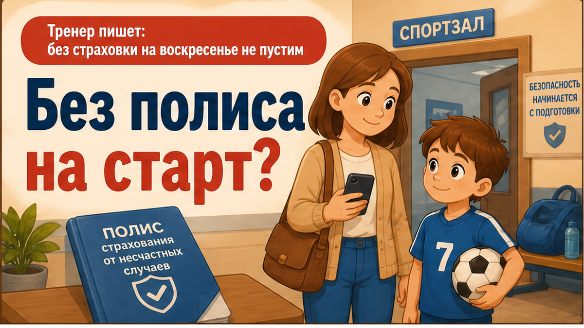 Как оформить страховку для спортивной секции ребёнку