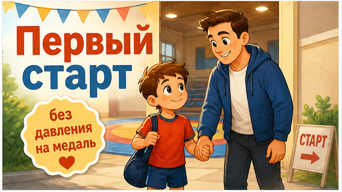 Как подготовить ребёнка к первым соревнованиям без давления на медаль