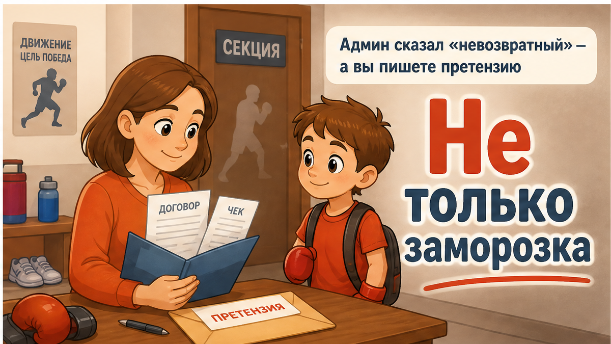 Как вернуть деньги за неиспользованный абонемент в секцию