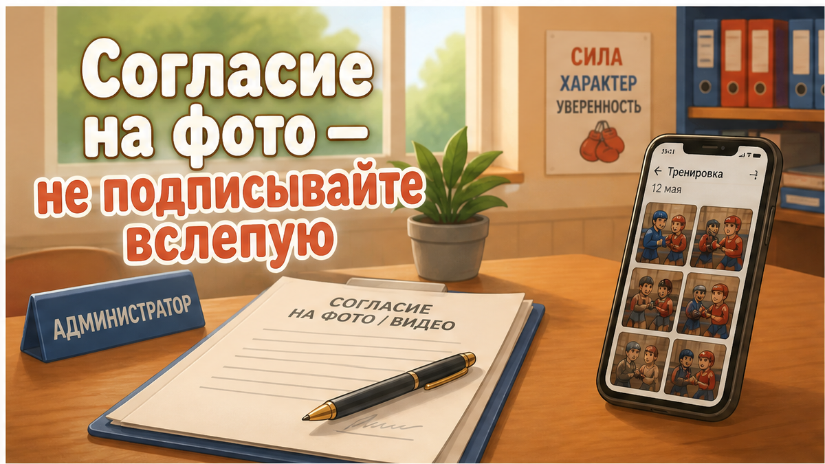 Как оформить согласие на фото и видео ребёнка в кружке: бланк и чек-лист