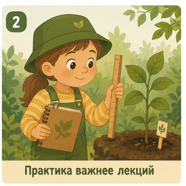 Практика важнее лекций в юннатском кружке