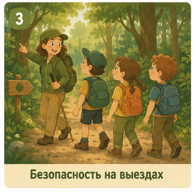 Безопасность на полевых выездах юннатского кружка