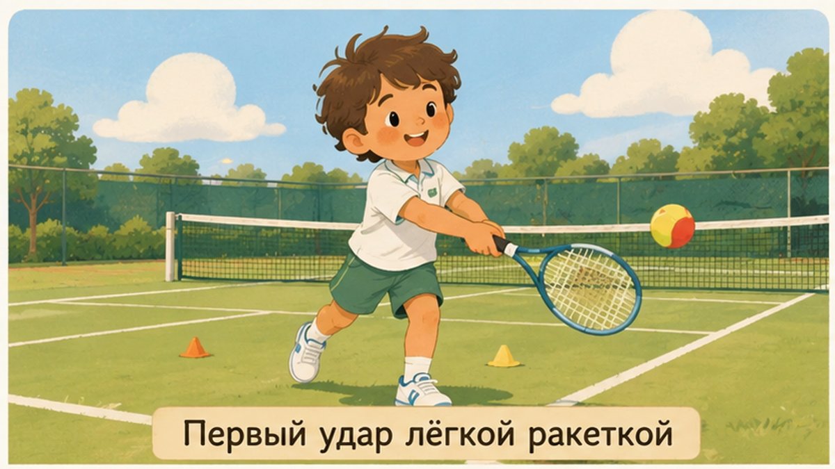 Большой теннис для детей: с какого возраста начинать и как выбрать секцию
