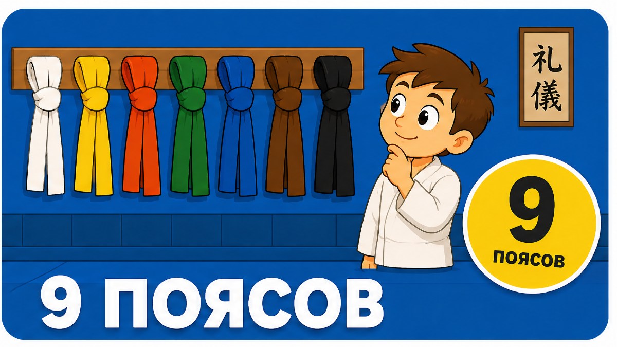 Система поясов в каратэ