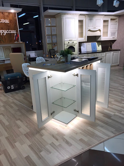 Фирменный салон кухонь Белорусской фабрики "ELEGRUM" (секция 3-18)