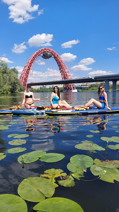 SUP FAMILY САП прогулки Серебряный Бор