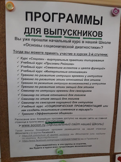 Школа Прикладной Соционики Удаловой